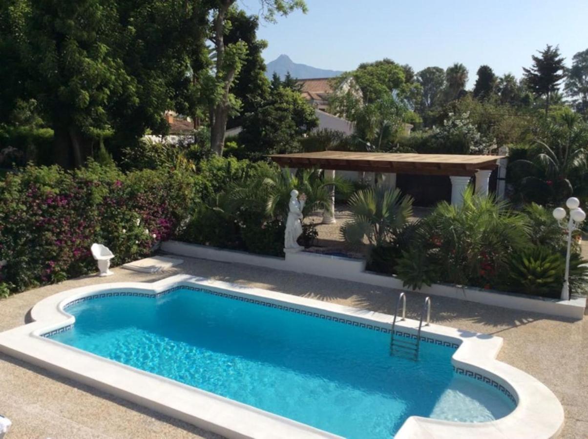 Exclusive Villa Las Palmeras Puerto Banus With Heated Private Swimming Pool, Marbella, Spain Exteriér fotografie