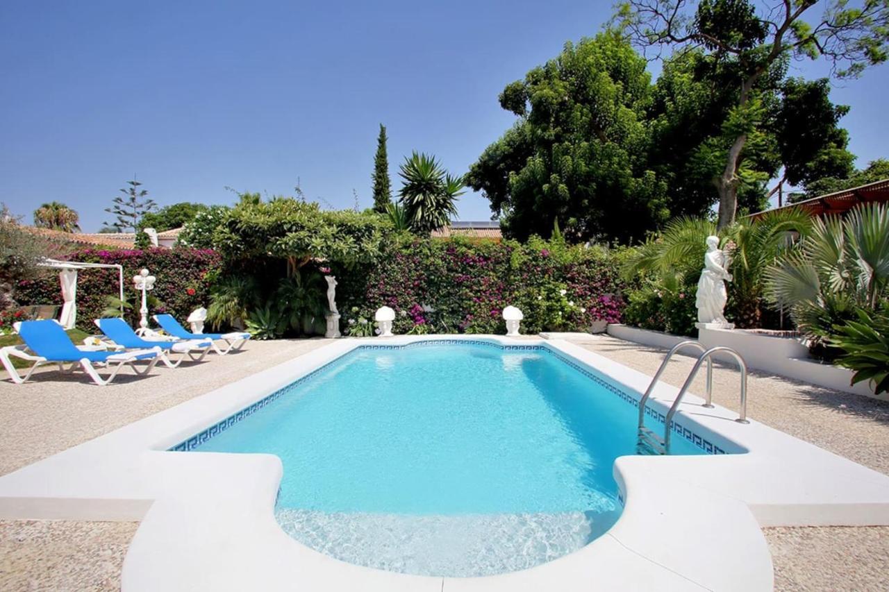 Exclusive Villa Las Palmeras Puerto Banus With Heated Private Swimming Pool, Marbella, Spain Exteriér fotografie